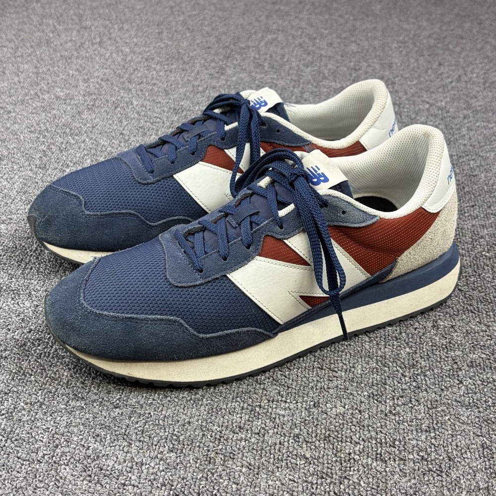New Balance 237 Sneakers Mens 13 Navy Red White MS237TR Athletic Running Casual